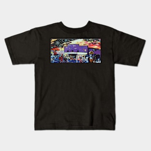 'All Come out to Play on a Friday Night (in NoDa)' Kids T-Shirt